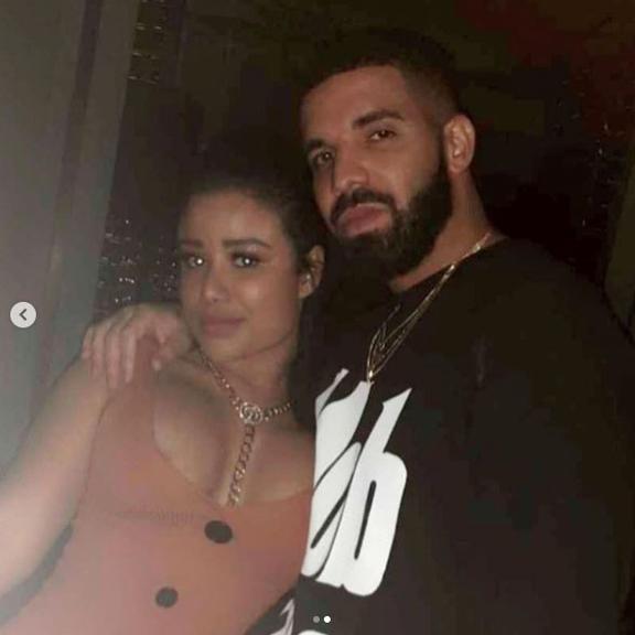 Marina Denículi e Drake