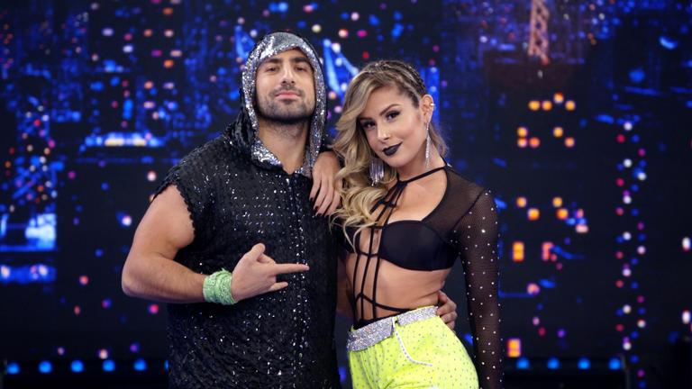 Kaysar Dadour e Mayara Araújo no Dança dos Famosos