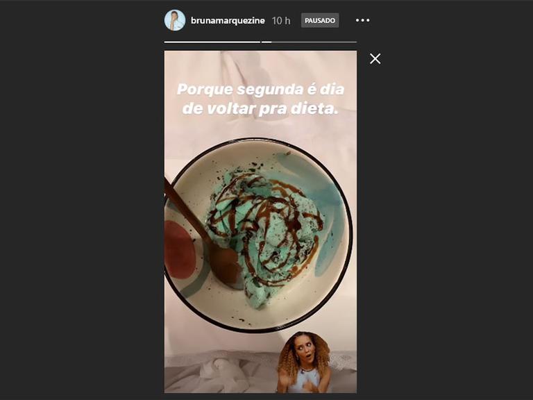 Gente como a gente, Bruna Marquezine quebra o protocolo e foge da dieta