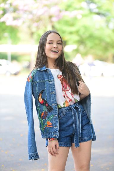 Larissa Manoela no SPFW