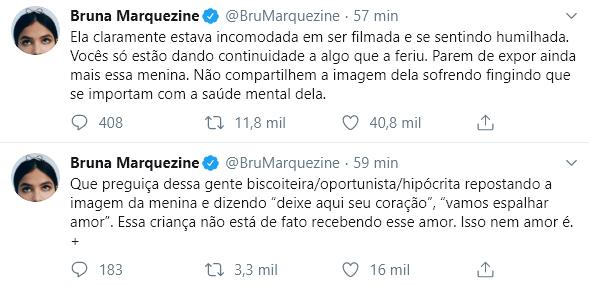 Bruna Marquezine solta o verbo sobre repercussão do vídeo polêmico de MC Gui 