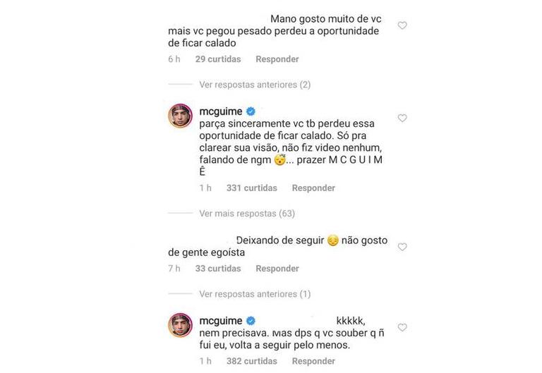 MC Guimê é detonado após ser confundido com MC Gui