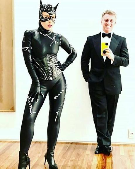 Angélica e Luciano Huck no Halloween