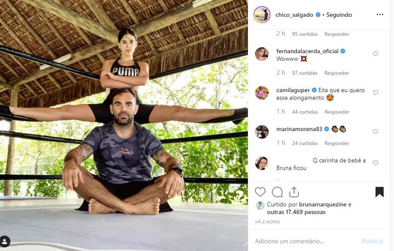 Bruna Marquezine e Chico Salgado