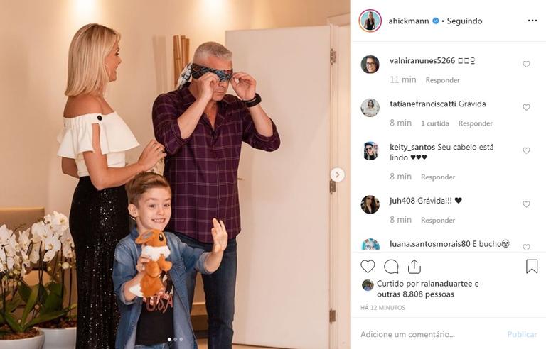 Ana Hickmann surpreende o marido e fãs especulam gravidez 