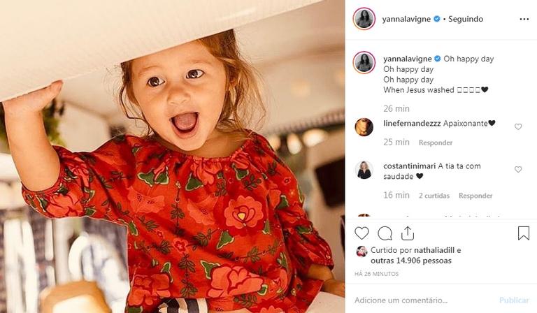 Madalena rouba a cena nas redes sociais de Gissoni e Lavigne