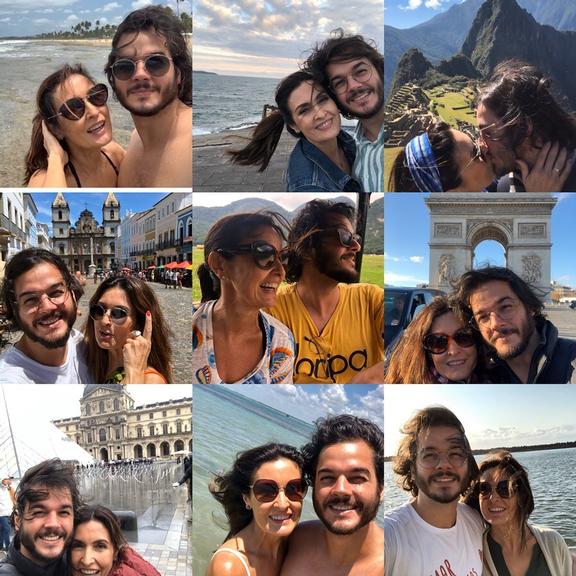 Fátima Bernardes faz lindo post de aniversário para o amado