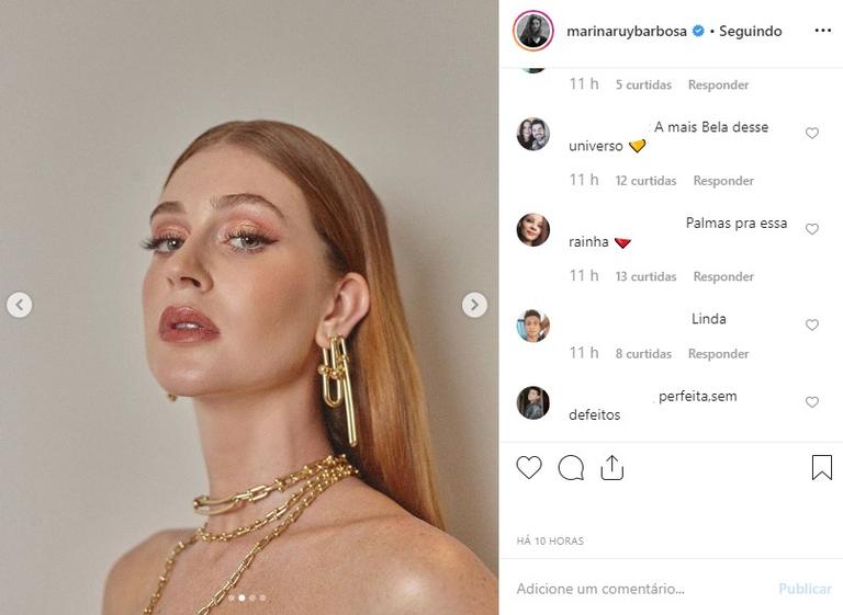 Marina Ruy Barbosa de look nude