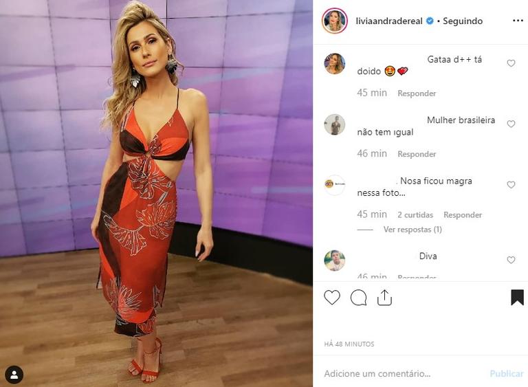 Lívia Andrade mais magra