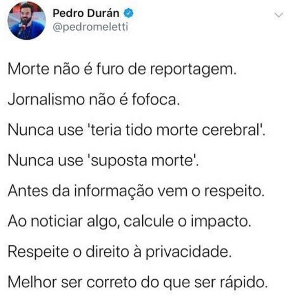 Fernanda Gentil reflete sobre o jornalismo