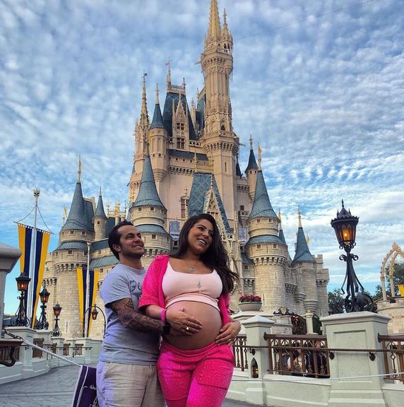 Andressa Ferreira e Thammy Miranda na Disney