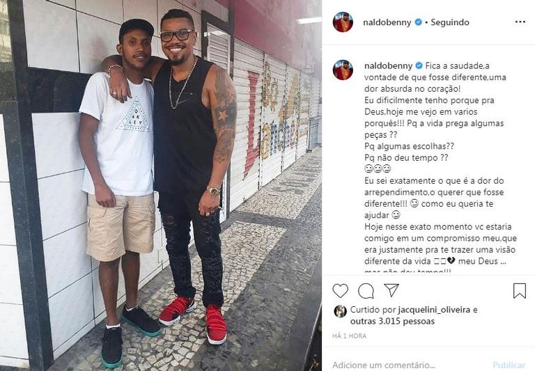 Naldo Benny fala sobre o sobrinho 