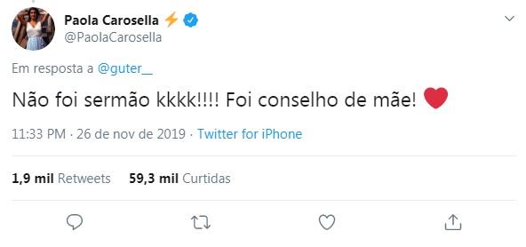 Paola Carosella dá bronca em fã que tirou foto com ela