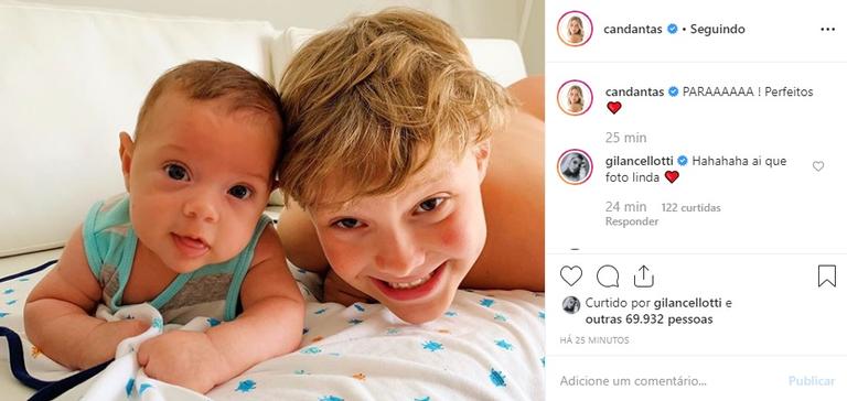 Filhos de Carol Dantas roubam a cena em sua rede social