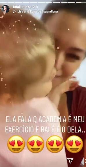 Thais Fersoza e a filha Melinda