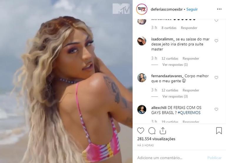 Pabllo Vittar em reality show