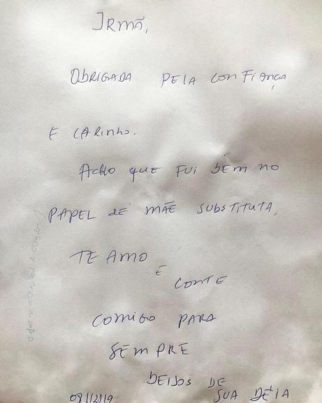 Taís Araujo presta bela homenagem para irmã Cláudia Araujo