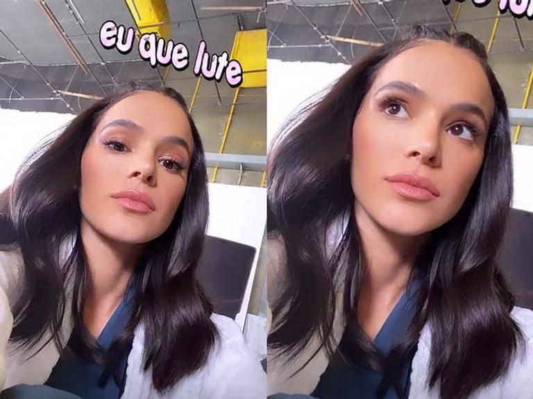 Bruna Marquezine de cabelo novo