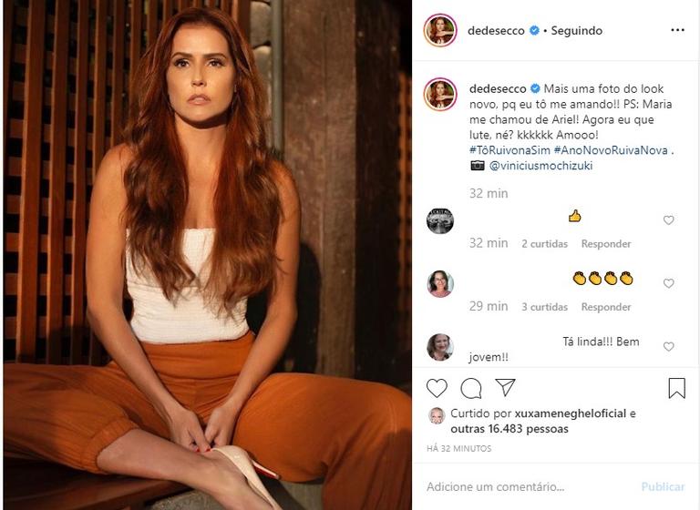 Deborah Secco ruiva