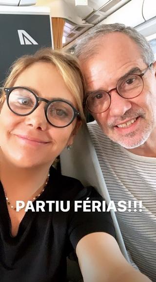 Heloisa Périssé viaja para Roma com o marido