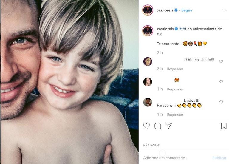 Filhos de Danielle Winits e Cássio Reis