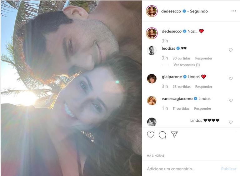 Deborah Secco e Hugo Moura na Bahia