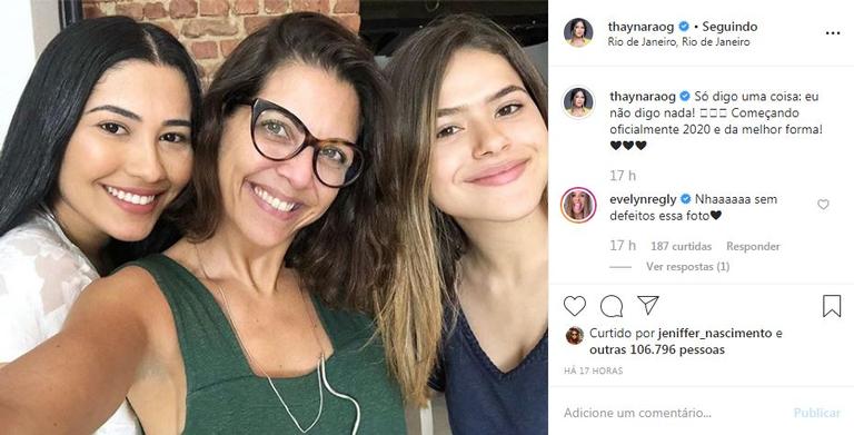 Maísa Silva, Thaynara OG e Thalita Rebouças posam juntas