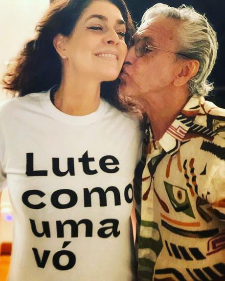 Paula Lavigne e Caetano Veloso serão avós