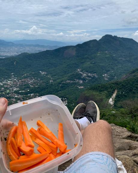 Rafael Vitti curte viagem no Rio de Janeiro