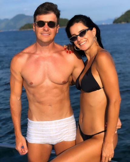 Rodrigo Faro e Vera Viel exibem clique em Angra dos Reis