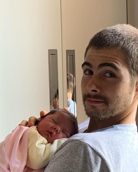 Rafa Vitti e a filha, Clara Maria