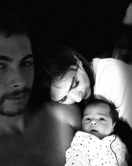 Rafa Vitti comemora 3 meses da filha com Tata Werneck