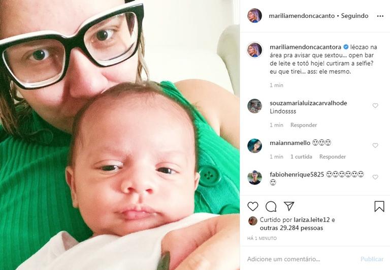 Marília Mendonça e Léo curtem sexta-feira juntos e encantam