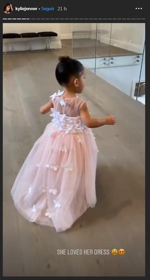 Kylie Jenner mostra a festa de Stormi e encanta a web