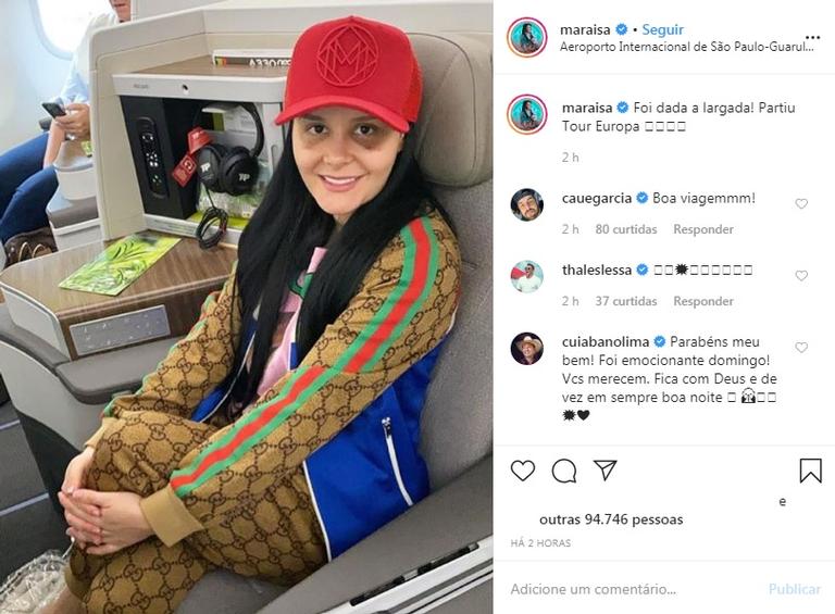 Maraisa surge com look grifado de mais de R$13 mil