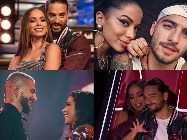 Anitta compartilha mensagem fofa de aniversário para Maluma