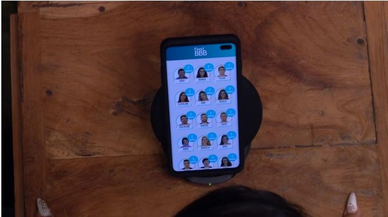 Chamado de Feed BBB, o celular não tem acesso a internet e nem telefone e servirá para os jogadores criarem conteúdo 