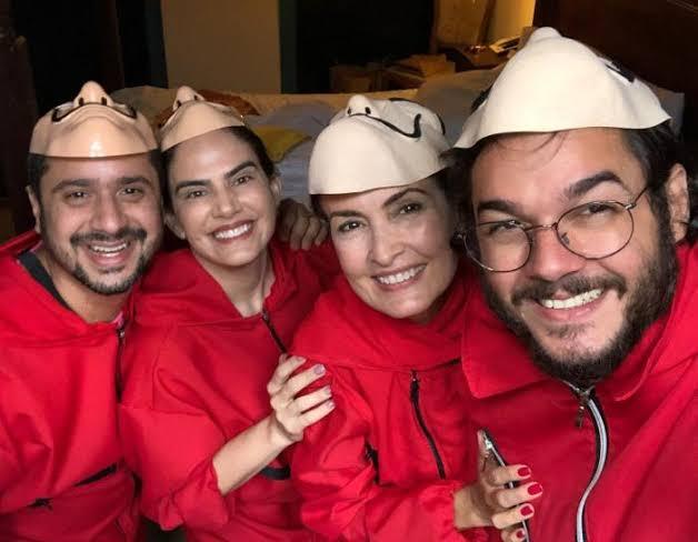 Fátima e Túlio de La Casa de Papel