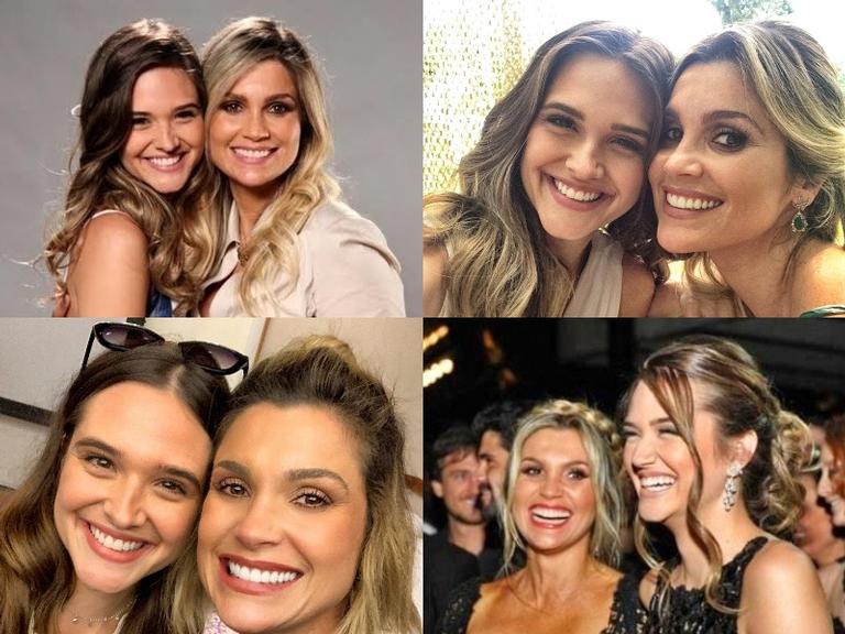 Flávia Alessandra se declara para sua companheira de elenco, Juliana Paiva 