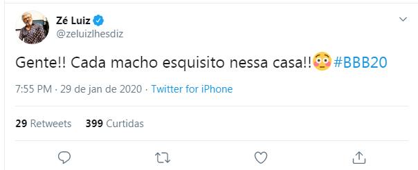 Pai de Manu Gavassi, do BBB20, critica os homens do reality: ''Esquisito''