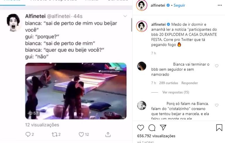 Bianca Andrade e Guilherme BBB20