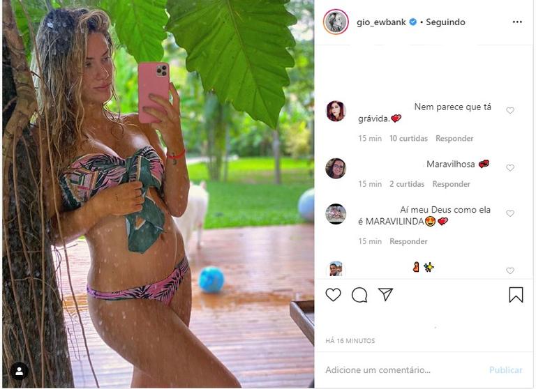 Giovanna Ewbank grávida