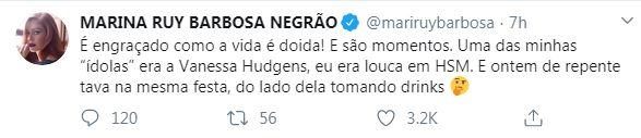 Marina Ruy Barbosa responde fãs