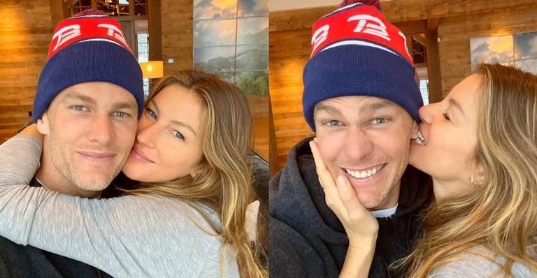 Gisele Bündchen se declara para o marido no Valentine's Day