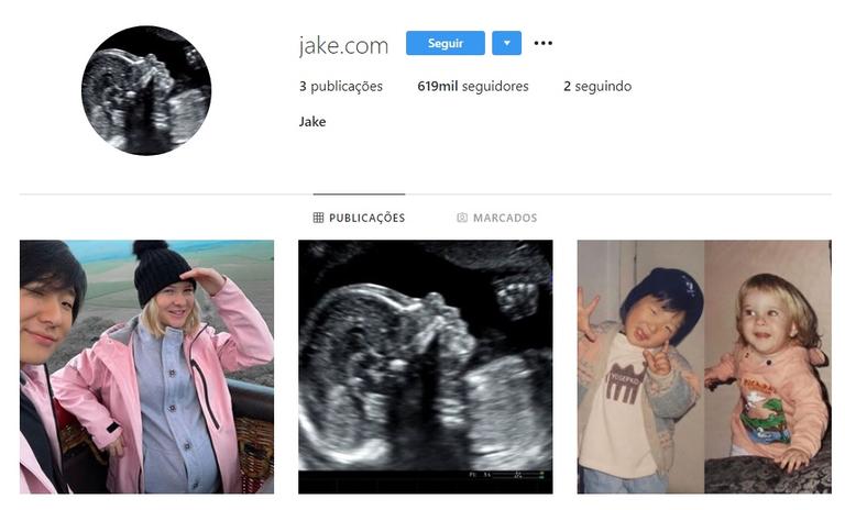 Instagram de Jake, filho de Pyong