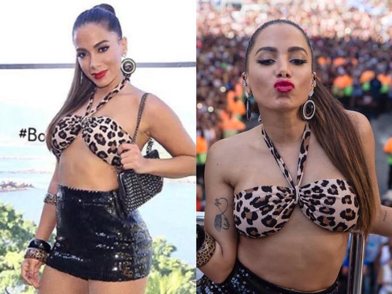 Relembre os looks de Carnaval de Anitta inspirados em figuras da cultura pop nacional e internacional