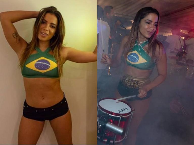 Relembre os looks de Carnaval de Anitta inspirados em figuras da cultura pop nacional e internacional