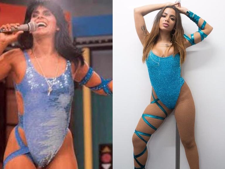 Relembre os looks de Carnaval de Anitta inspirados em figuras da cultura pop nacional e internacional