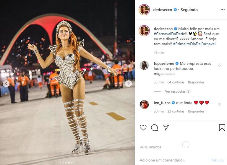 Deborah Secco no Carnaval 2020