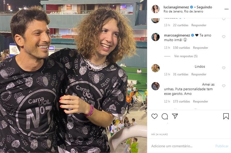 Marco Antônio Gimenez e Lucas Jagger